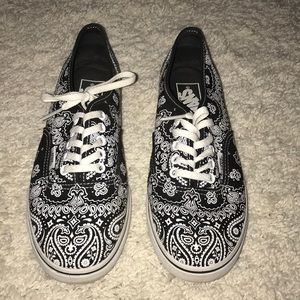 Bandana Print Vans